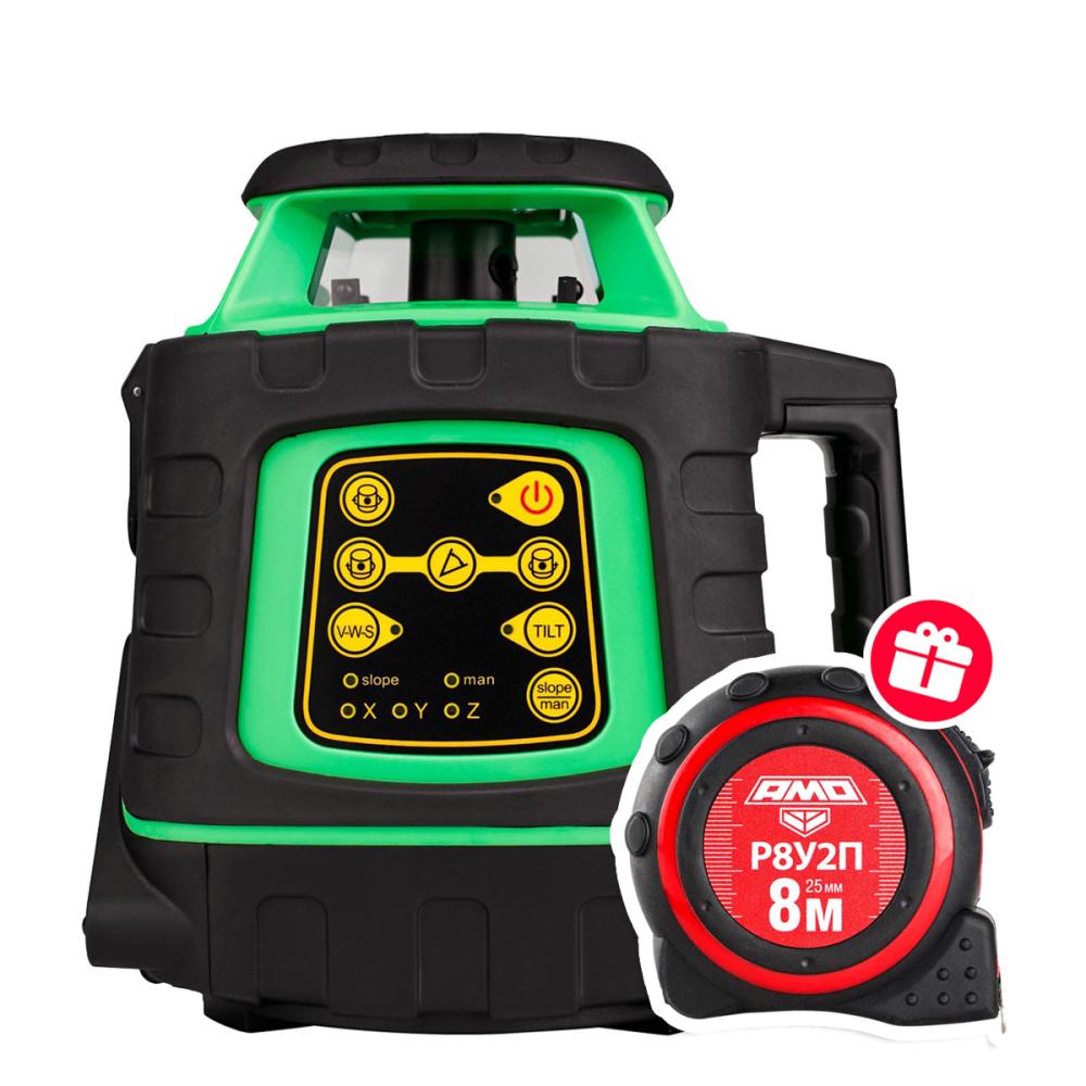 Ротационный нивелир AMO ROTOR 300G с зеленым лучом Ротационный нивелир AMO ROTOR 300G с зеленым лучом