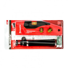 Уровень лазерный, 180 мм, 220 мм штатив, 4 глазка Matrix Уровень лазерный, 180 мм, 220 мм штатив, 4 глазка Matrix