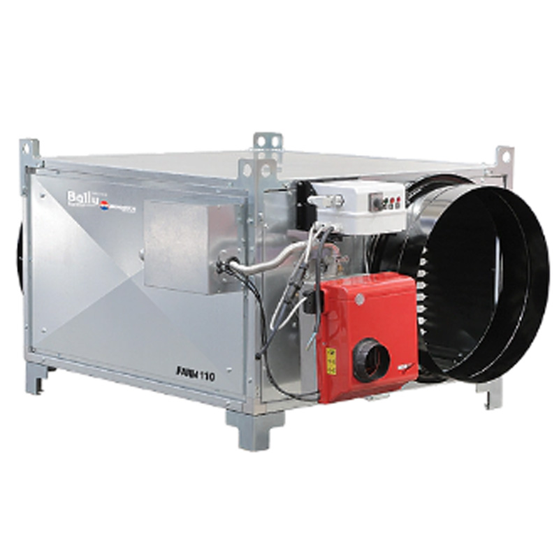 Газовый теплогенератор непрямого нагрева FARM 110 M (230 V -1- 50/60 Hz) без горелки и адаптера Газовый теплогенератор непрямого нагрева FARM 110 M (230 V -1- 50/60 Hz) без горелки и адаптера