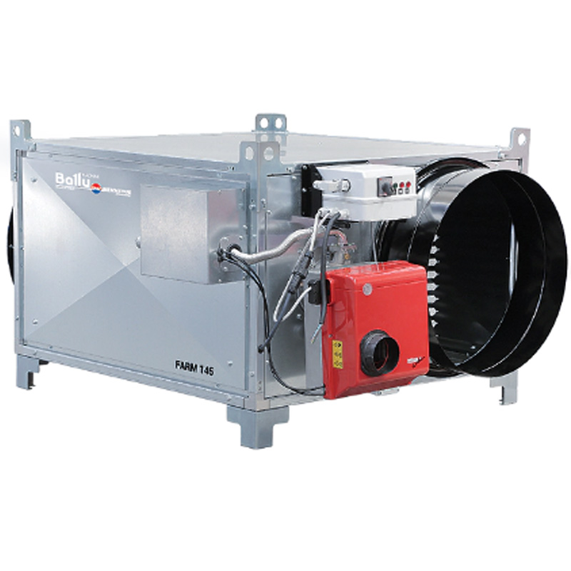 Газовый теплогенератор непрямого нагрева FARM 145 Т (230 V -3- 50/60 Hz) без горелки и адаптера Газовый теплогенератор непрямого нагрева FARM 145 Т (230 V -3- 50/60 Hz) без горелки и адаптера