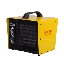 Тепловая электрическая пушка Eurolux ТЭПК-EU-3000 керамический нагревательный элемент, квадратная