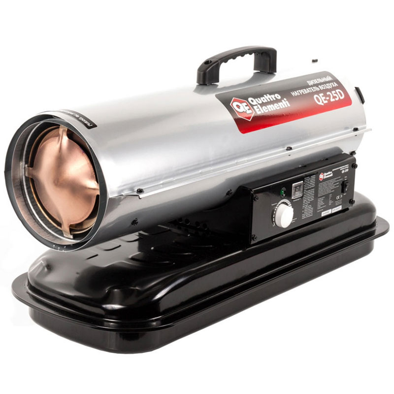 Дизельная тепловая пушка прямого нагрева Quattro Elementi QE-25D