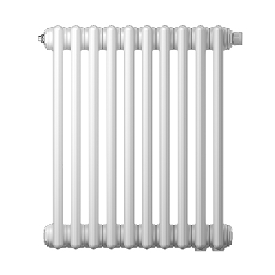 Радиатор трубчатый Zehnder Charleston Retrofit 3057, 10 сек.1/2 бок.подк. RAL9016 (кроншт.в компл)