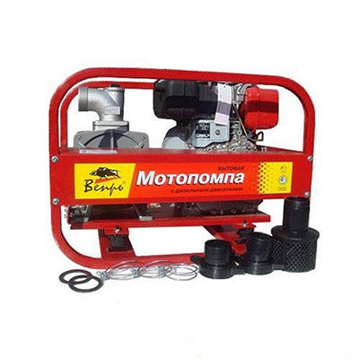 Мотопомпа Вепрь МП 800 ДЯ (дизель, сл/загр.)