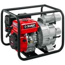 Мотопомпа бензиновая для грязной воды ЗУБР МПГ-1300