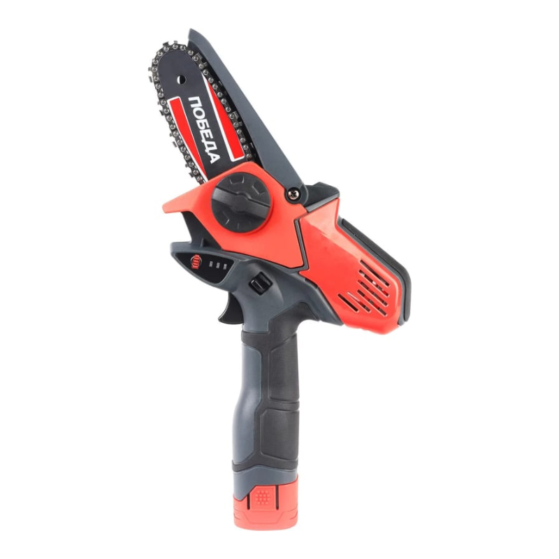 Пила цепная аккумуляторная ПОБЕДА ПА 150 14.4В, 1.5Ач 28 звеньев Пила цепная аккумуляторная ПОБЕДА ПА 150 14.4В, 1.5Ач 28 звеньев