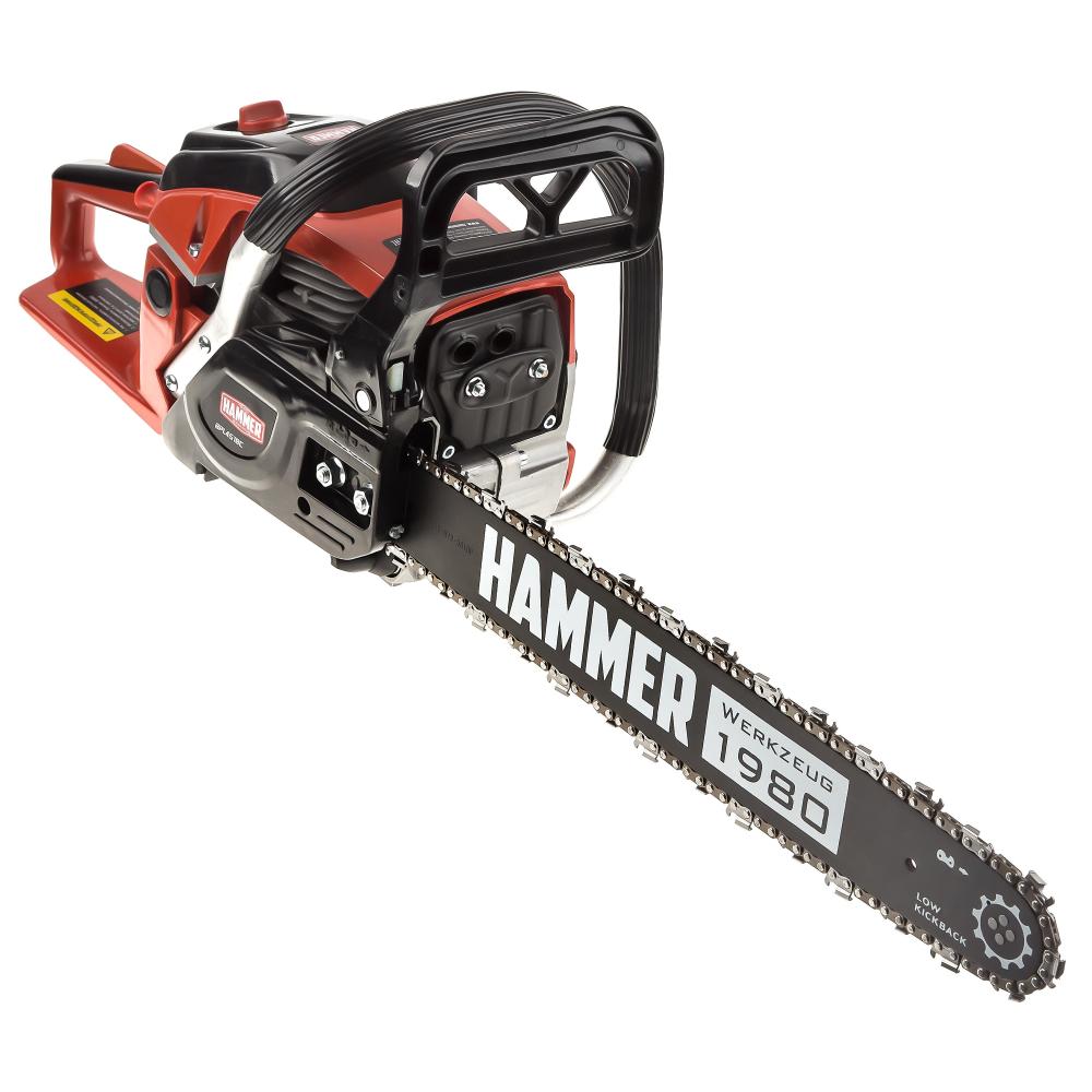 Бензопила Hammer BPL4518C 2кВт/2,7лс 45см3 шина 18" цепь 0,325"-1,5мм-72 6кг Бензопила Hammer BPL4518C 2кВт/2,7лс 45см3 шина 18" цепь 0,325"-1,5мм-72 6кг