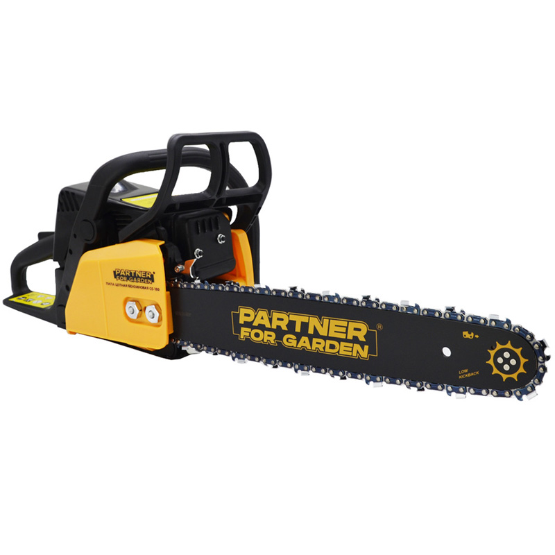Бензопила PARTNER FOR GARDEN GS-180 Двигатель 31,8 см3 2. л. с, шина 40 см 3/8 1,3 55 звеньев Бензопила PARTNER FOR GARDEN GS-180 Двигатель 31,8 см3 2. л. с, шина 40 см 3/8 1,3 55 звеньев