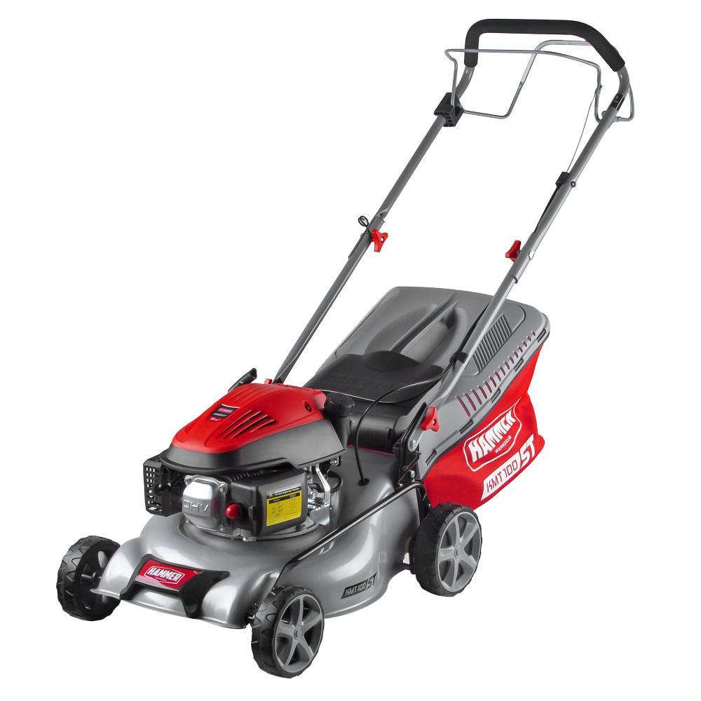 Газонокосилка бензиновая самоходная HAMMER KMT100ST Газонокосилка бензиновая самоходная HAMMER KMT100ST