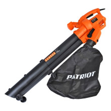 Воздуходувка-пылесос электрическая PATRIOT BV, 2000Вт, скорость воздуха 75м/с, травосборник 40л, мул