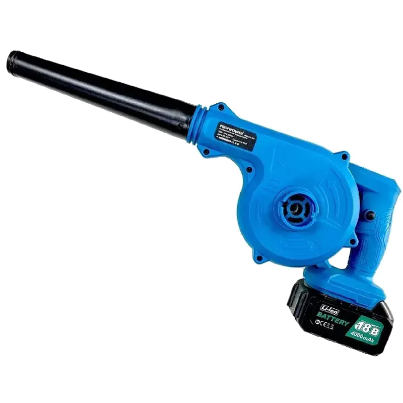 Аккумуляторная воздуходувка ProfiPower MKBUB-18V (Li-ion-1шт, 4.0Ач, 45М/с, З/У,в коробке) Аккумуляторная воздуходувка ProfiPower MKBUB-18V (Li-ion-1шт, 4.0Ач, 45М/с, З/У,в коробке)