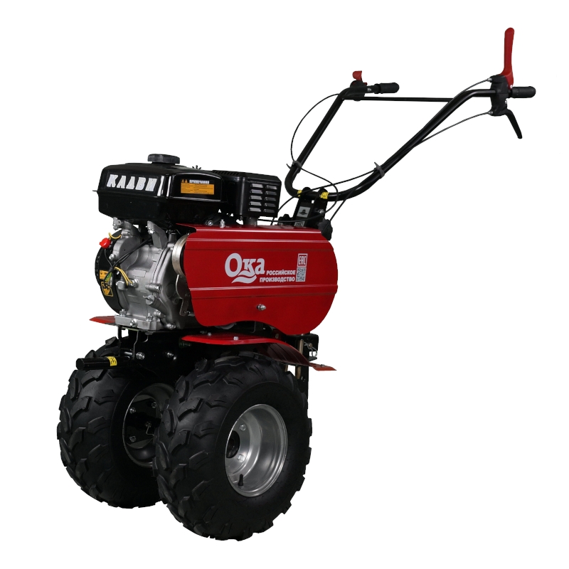 Мотоблок КАДВИ МБ-1Д2М14 Ока (дв. КАДВИ 9 л/с на тросах колеса 19х7-8)