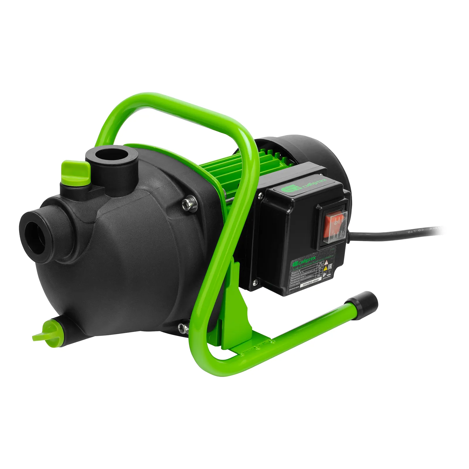 Садовый поверхностный насос Сибртех СПН850-П, 850 Вт, напор 42 м, 3500 л/ч, пластик Садовый поверхностный насос Сибртех СПН850-П, 850 Вт, напор 42 м, 3500 л/ч, пластик