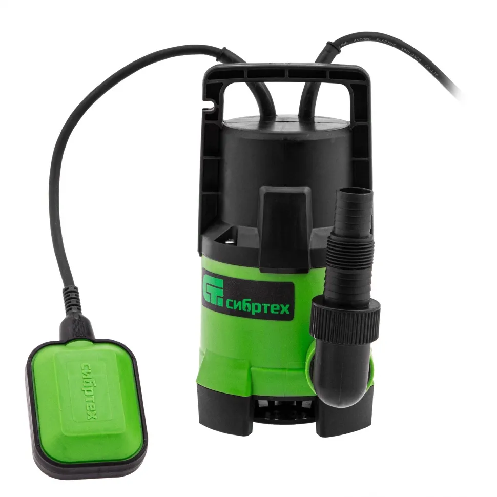 Дренажный насос Сибртех для грязной воды СДН450-35, 450 Вт, напор 5.5 м, 8000 л/ч Дренажный насос Сибртех для грязной воды СДН450-35, 450 Вт, напор 5.5 м, 8000 л/ч