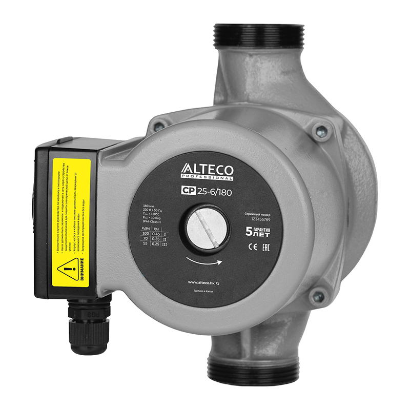 Циркуляционный насос ALTECO CP 25-6/180