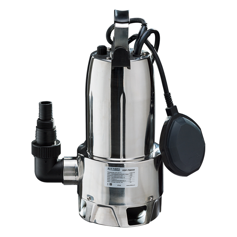 Насос погружной для грязной воды KITTORY KSP 758SW Насос погружной для грязной воды KITTORY KSP 758SW