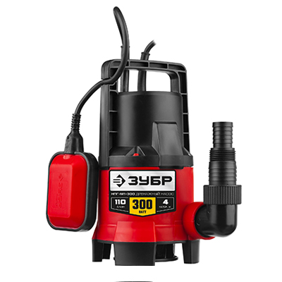 Дренажный насос ЗУБР НПГ-М1-300 Дренажный насос ЗУБР НПГ-М1-300