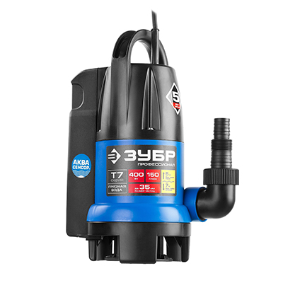 Дренажный насос ЗУБР Профессионал НПГ-Т7-400