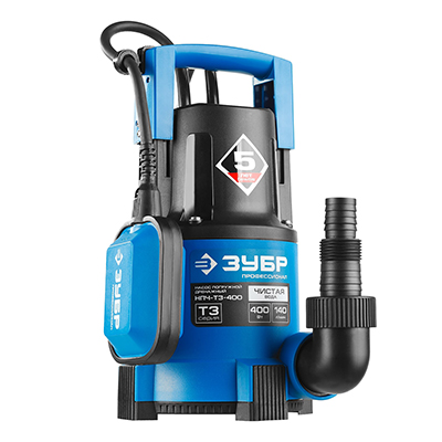 Дренажный насос ЗУБР Профессионал НПЧ-Т3-400 Дренажный насос ЗУБР Профессионал НПЧ-Т3-400