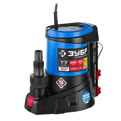 Дренажный насос ЗУБР Профессионал НПЧ-Т7-250 Дренажный насос ЗУБР Профессионал НПЧ-Т7-250