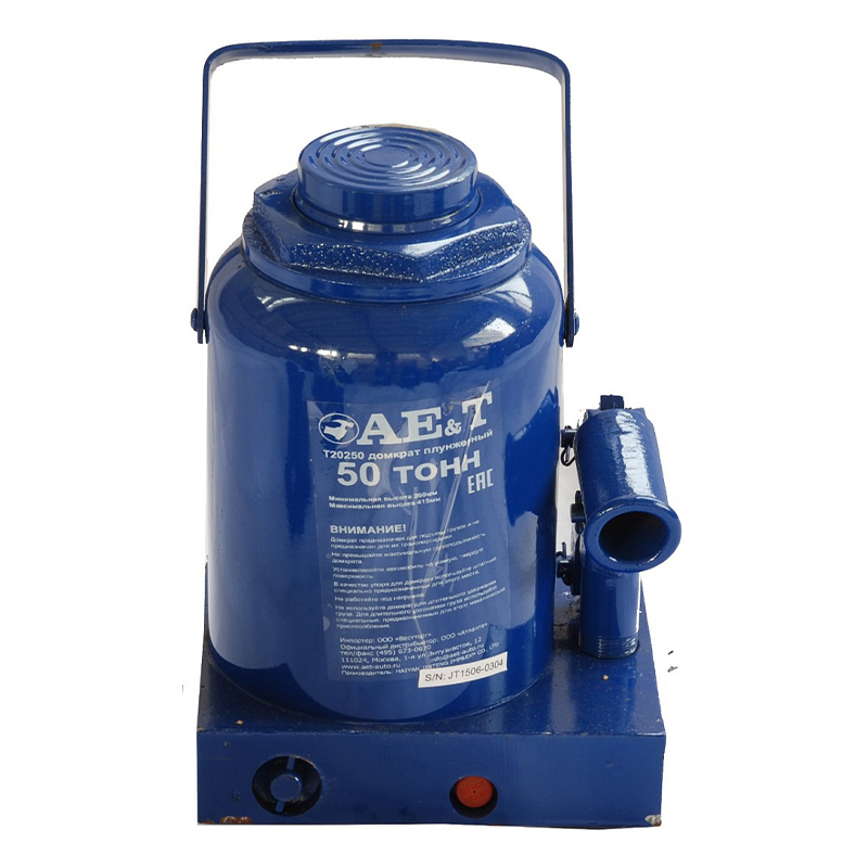 Домкрат бутылочный T20250 AE&T 50т