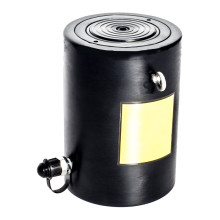 Грузовой алюминиевый домкрат с пружинным возвратом штока Инстан ДГА20-50П (20т, ход 50мм)