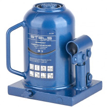 Домкрат гидравлический бутылочный телескопический, 8 т, H подъема 170-430 мм Stels Домкрат гидравлический бутылочный телескопический, 8 т, H подъема 170-430 мм Stels