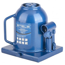 Домкрат гидравлический бутылочный телескопический, 10 т, H подъема 170-430 мм Stels Домкрат гидравлический бутылочный телескопический, 10 т, H подъема 170-430 мм Stels