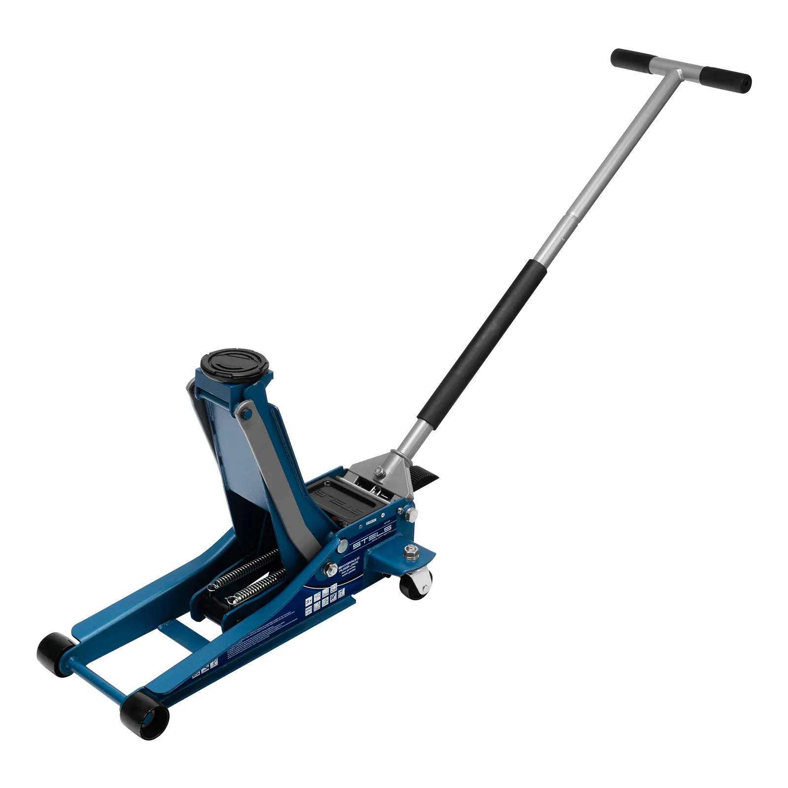 Домкрат гидравлический подкатной 3 т, быстрый подъем, Low profile quick lift, 75-505 мм, профессиона Домкрат гидравлический подкатной 3 т, быстрый подъем, Low profile quick lift, 75-505 мм, профессиона