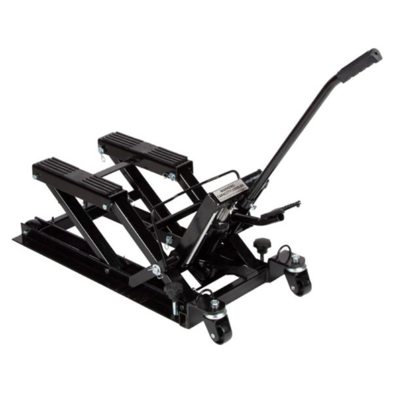 Мотодомкрат подкатной гидравлический WIEDERKRAFT WDK-86101 г/п 700 кг, высота подъёма 430 мм Мотодомкрат подкатной гидравлический WIEDERKRAFT WDK-86101 г/п 700 кг, высота подъёма 430 мм