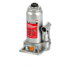 Домкрат гидравлический бутылочный, 5 т, h подъема 197-382 мм Matrix Домкрат гидравлический бутылочный, 5 т, h подъема 197-382 мм Matrix