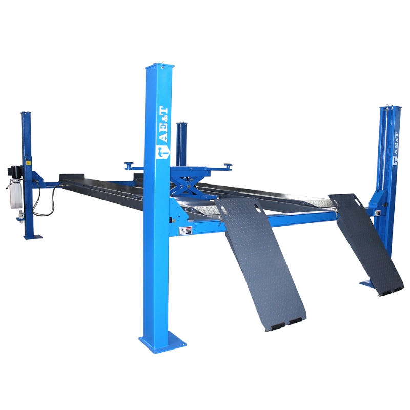 Подъемник 4-стоечный AE&T 4.5т электрогидравлический с траверсой 380В (2 места) F4.5D-4 Подъемник 4-стоечный AE&T 4.5т электрогидравлический с траверсой 380В (2 места) F4.5D-4