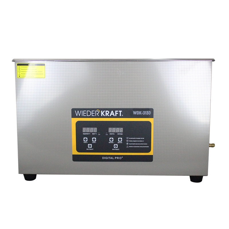 Ультразвуковая ванна (мойка) с подогревом 30 литров WIEDERKRAFT WDK-3130 Ультразвуковая ванна (мойка) с подогревом 30 литров WIEDERKRAFT WDK-3130