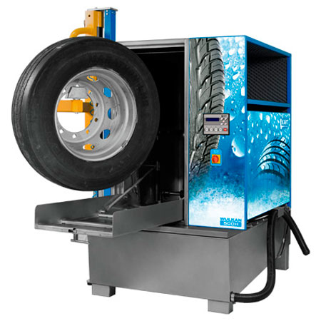 Автоматическая мойка колес гранулами г/а Wulkan 500H Автоматическая мойка колес гранулами г/а Wulkan 500H