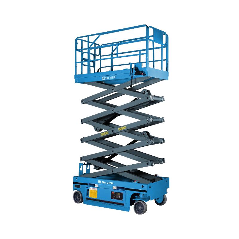 Самоходный ножничный подъемник с выдвижной платформой SKYER PLH1032-LiM2 (узкий) Самоходный ножничный подъемник с выдвижной платформой SKYER PLH1032-LiM2 (узкий)