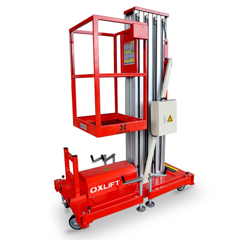 Одноместный телескопический подъемник OXLIFT ZX-1-080 AC Одноместный телескопический подъемник OXLIFT ZX-1-080 AC