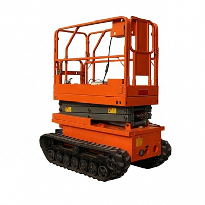 Подъемник ножничный передвижной самоходный TOR GTJZ0608LD гусенечный 450 кг 6,0 м (автономный) Подъемник ножничный передвижной самоходный TOR GTJZ0608LD гусенечный 450 кг 6,0 м (автономный)