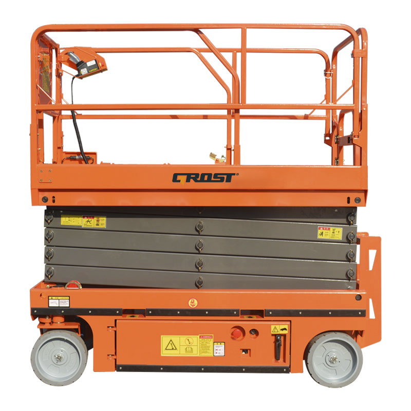 Самоходный подъемник ножничного типа GROST SPX H380-6N