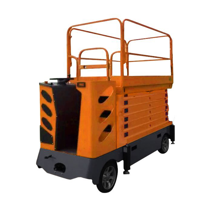 Самоходный ножничный подъёмник GROST Tower Automotive 300-12.85