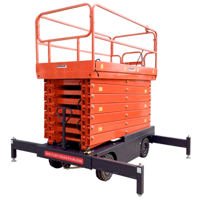 Подъёмник несамоходный ножничного типа GROST Tower 500-7 AC 380 Подъёмник несамоходный ножничного типа GROST Tower 500-7 AC 380