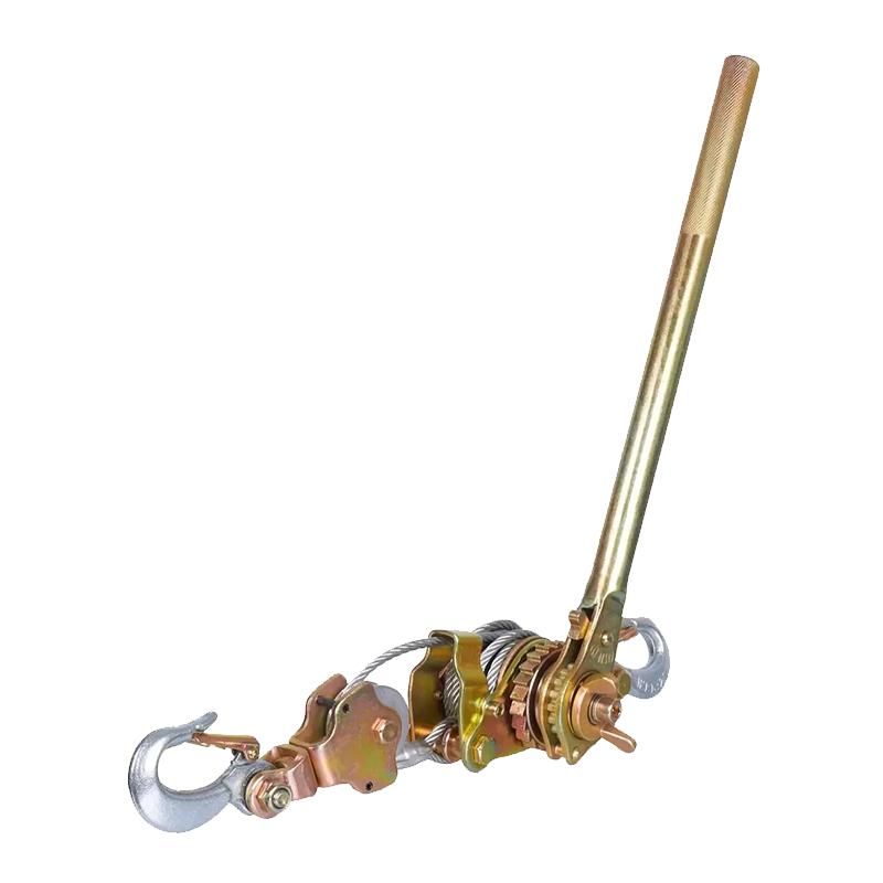 Лебедка ручная рычажная EURO-LIFT DK-3000, тяговое усилие 3.0 тн, с канатом Лебедка ручная рычажная EURO-LIFT DK-3000, тяговое усилие 3.0 тн, с канатом