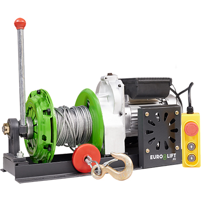 Лебедка электрическая EURO-LIFT KCD-M 500кг, 60м, 380 В Лебедка электрическая EURO-LIFT KCD-M 500кг, 60м, 380 В