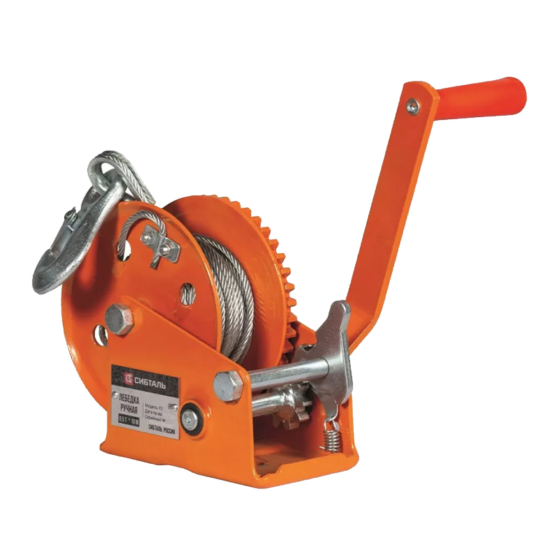 Лебедка ручная СибТаль FD 0,5Т 10М Лебедка ручная СибТаль FD 0,5Т 10М