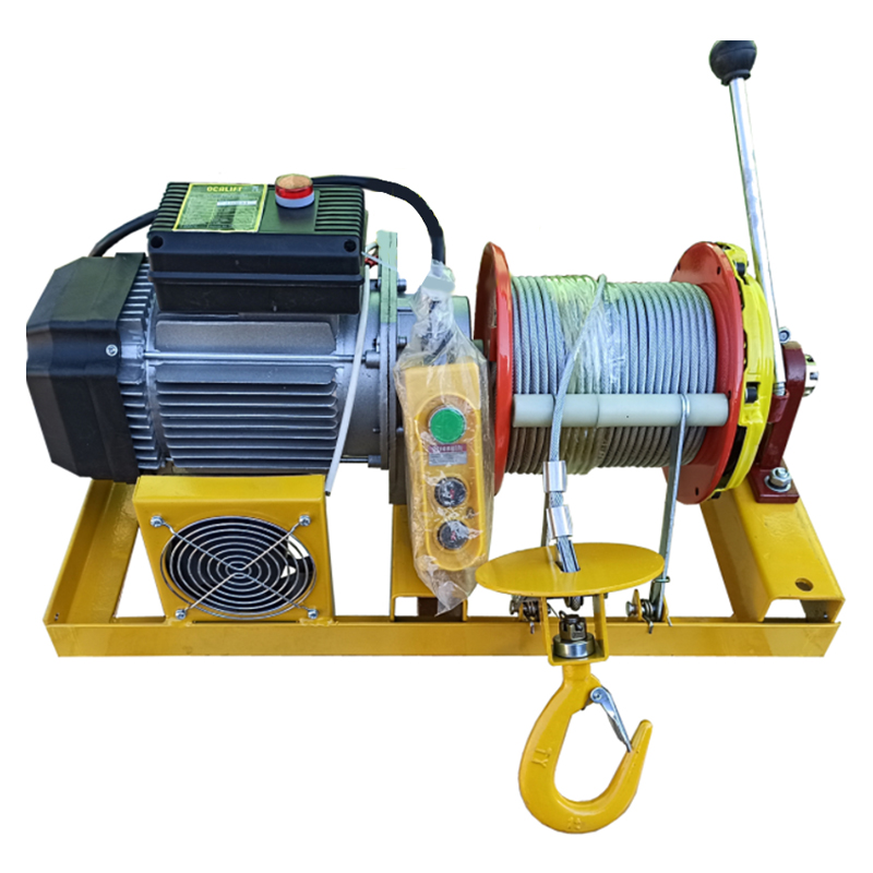 Лебёдка строительная OCALIFT TSA-CL г/п 300/600кг, 60м, 220в Лебёдка строительная OCALIFT TSA-CL г/п 300/600кг, 60м, 220в
