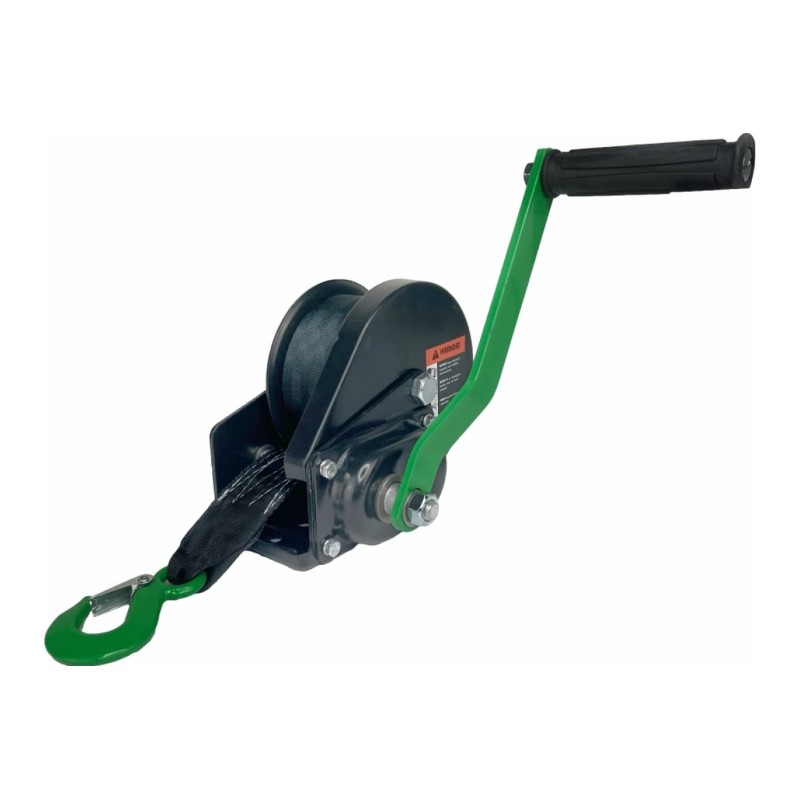 Лебедка ручная с тормозом HITCH HWB500 (лента) Лебедка ручная с тормозом HITCH HWB500 (лента)