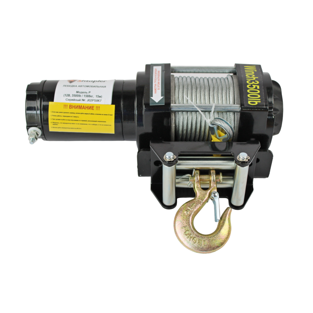 Лебедка автомобильная Shtapler P (J) (12В 3500lb 1588кг/15м)