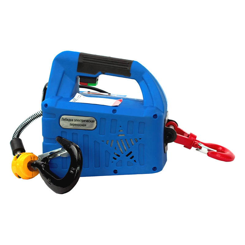 Лебедка электрическая переносная Shtapler SQ-04 (J) 250кг 8,0м 220В, с беспроводным пультом Лебедка электрическая переносная Shtapler SQ-04 (J) 250кг 8,0м 220В, с беспроводным пультом
