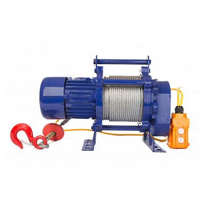 Лебедка электрическая TOR KCD E21 300 кг (380 В), 30 м Лебедка электрическая TOR KCD E21 300 кг (380 В), 30 м