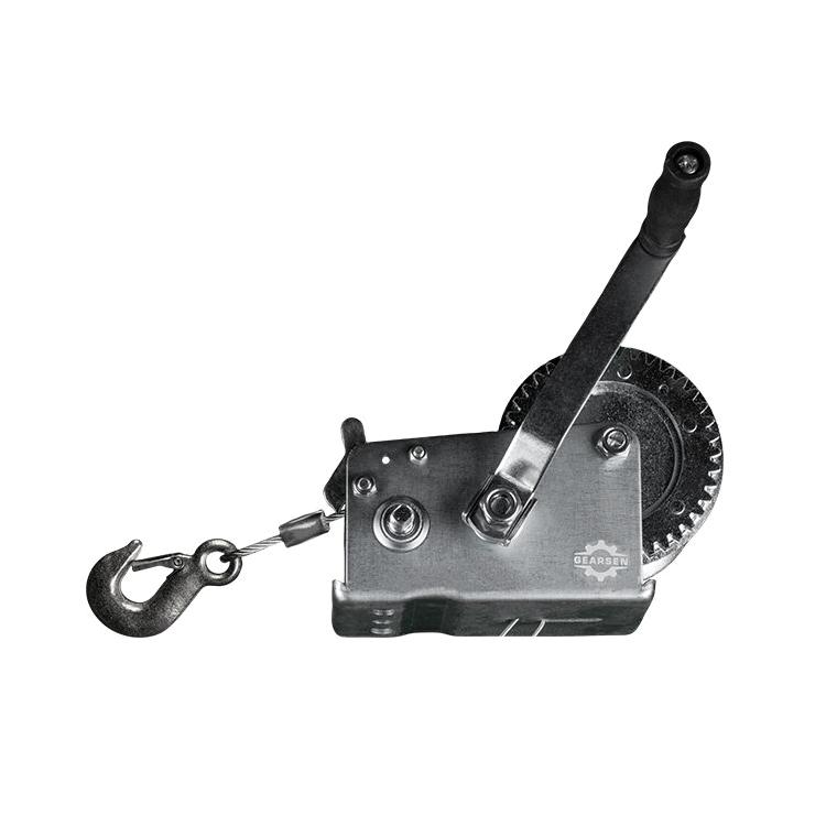 Лебедка ручная барабанная GEARSEN FD 1180 кг, 10 м (канат) Лебедка ручная барабанная GEARSEN FD 1180 кг, 10 м (канат)