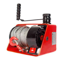 Лебедка барабанная червячная OXLIFT VS-1000 (с канатом)